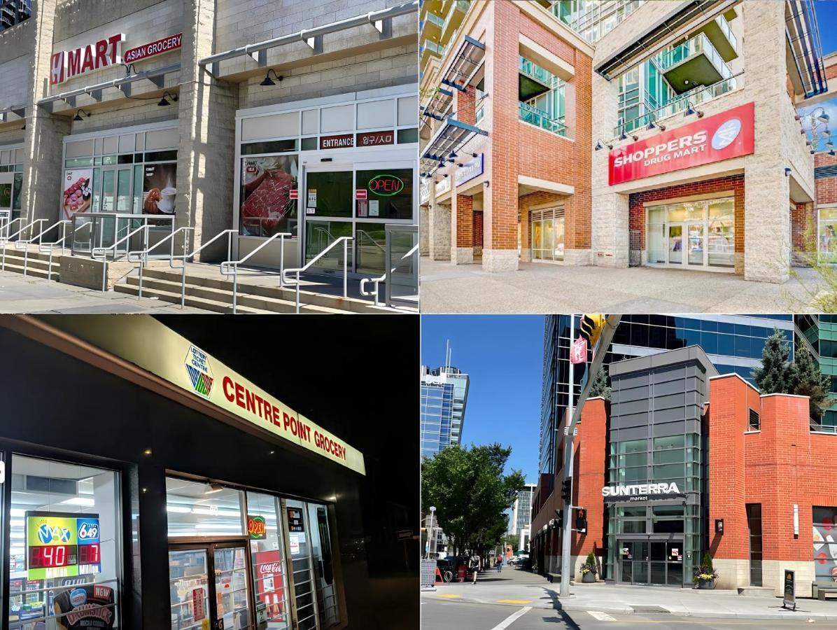 Entire Condo Downtown, Walk To Bmo & Stampede, Parking, 1,5 Hrs To Banff YYC Екстериор снимка